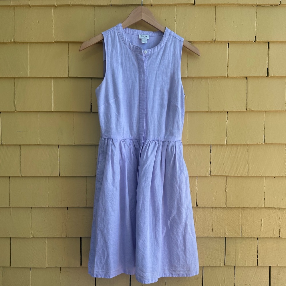 J. Crew Lavender Sleeveless Dress
